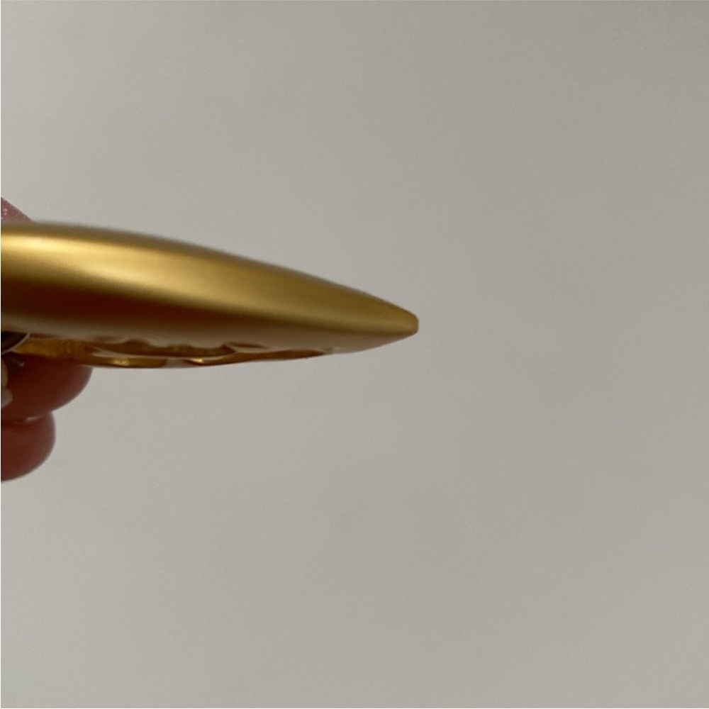 St. John Keyring Heart & Butterfly Matte Gold Tone Key Holder Bag Purse Charm - Picture 5 of 9